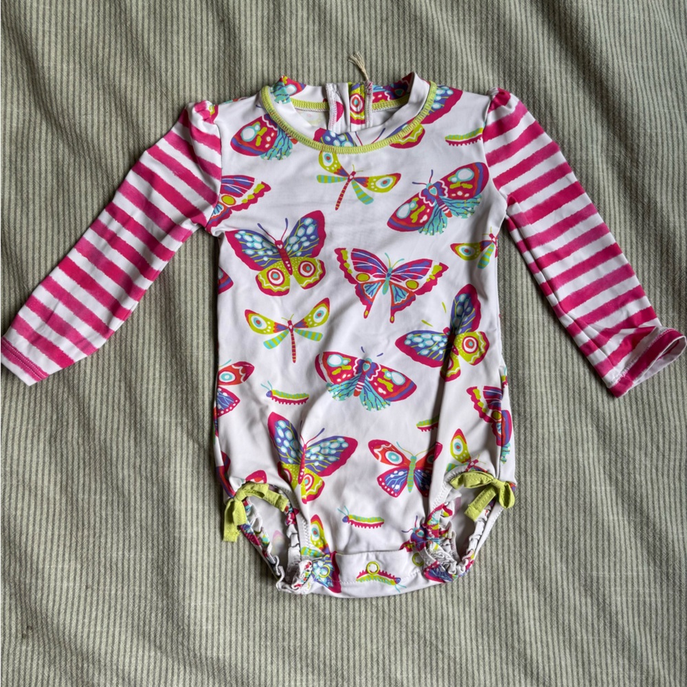 3-6mo rash guard/swimsuit